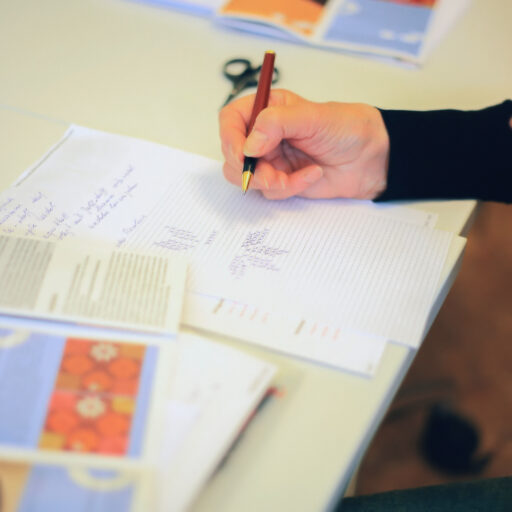 Sticken als «process of skill» - «Setting Out»